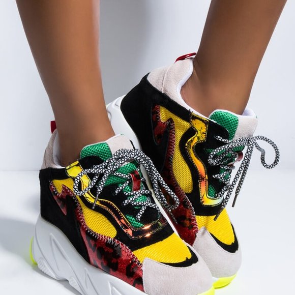 LIFE ME UP NOVELTY PLATFORM WEDGE SNEAKER - Picture 2 of 8